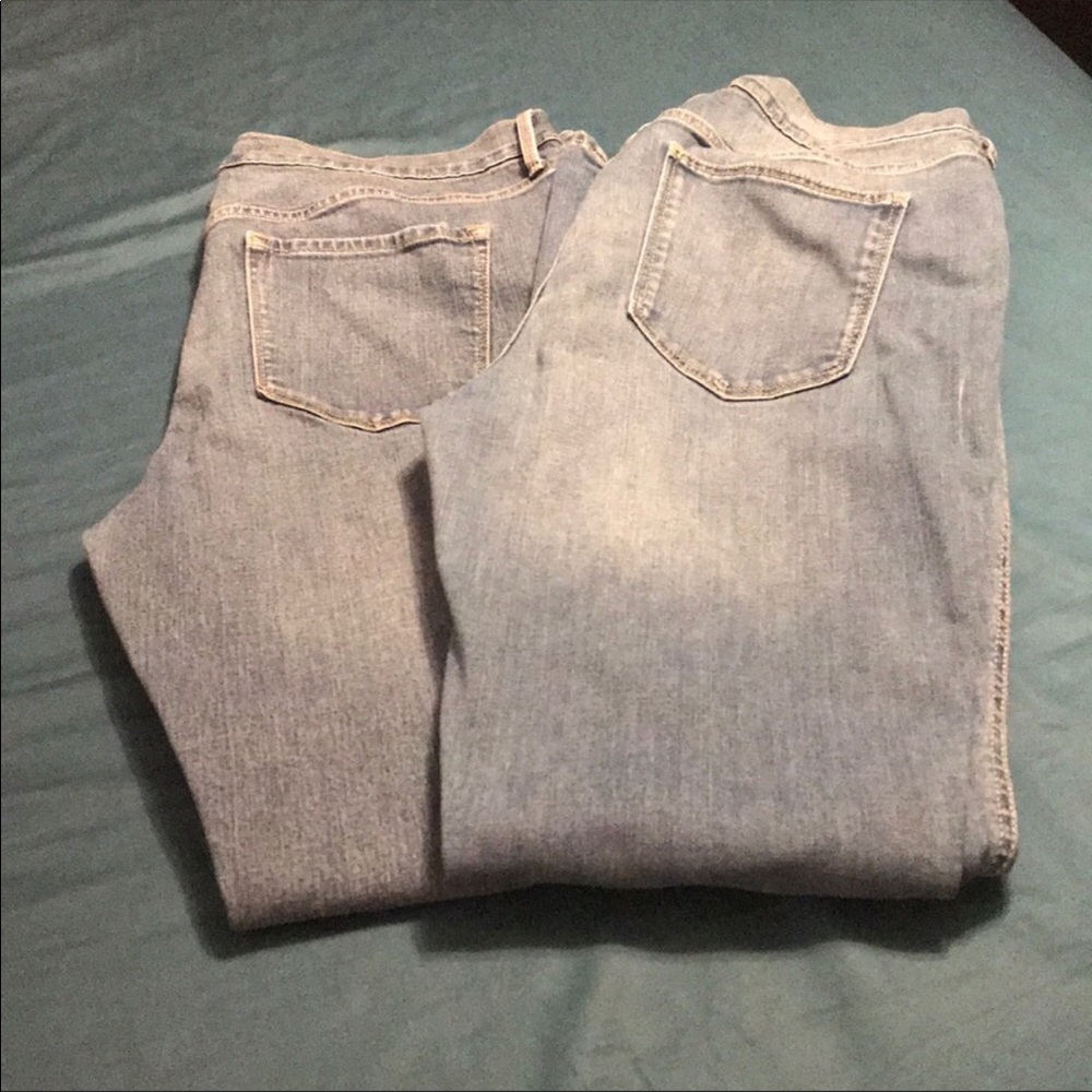 Size 14 old navy micro flare pants